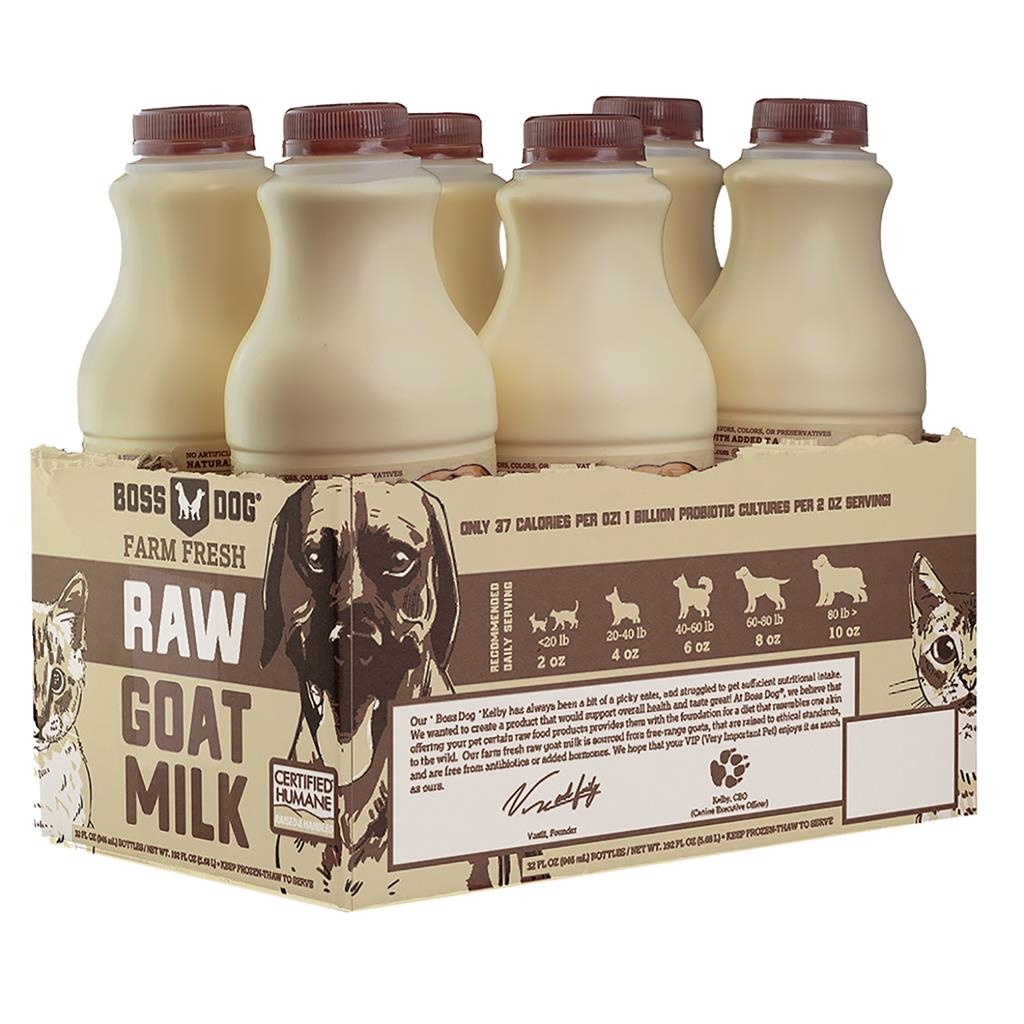 Boss Dog - Raw Goat Milk - 16 oz